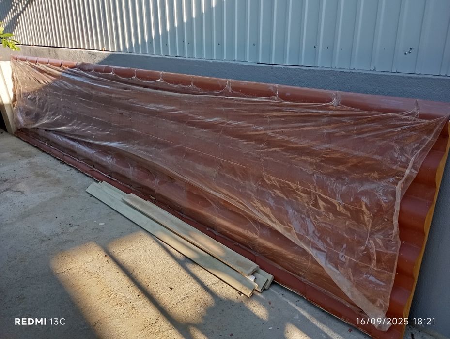 NOVA Telha sanduíche 40mm com 5.25 comprimento