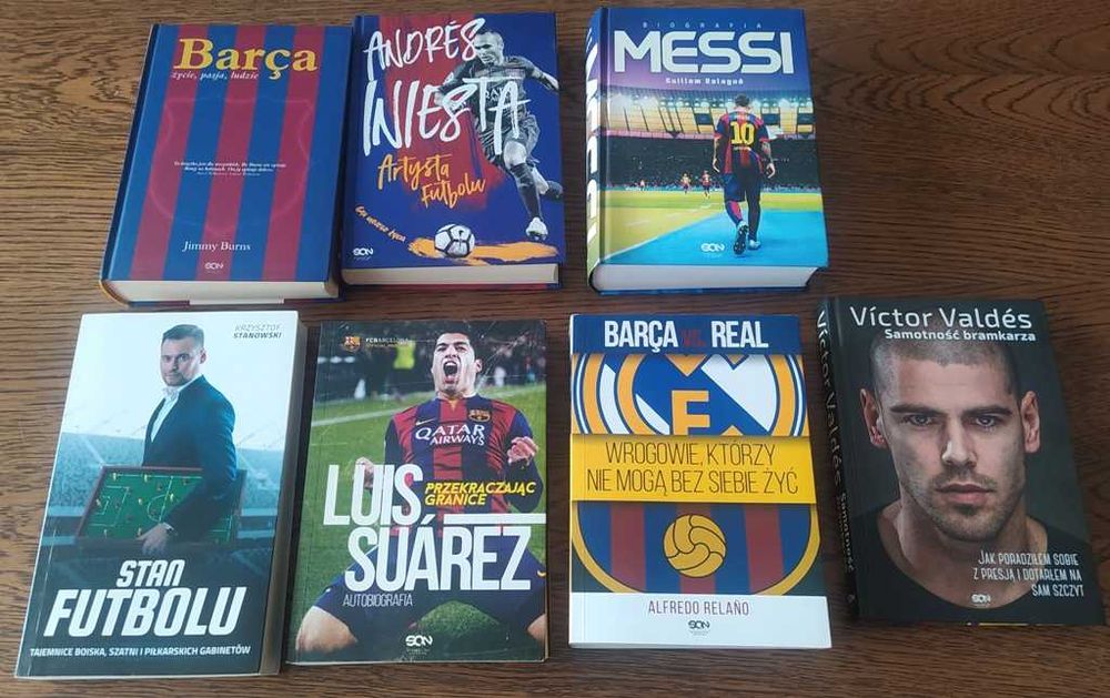 PIŁKA NOŻNA - Messi, Valdes, Suarez, Iniesta; Barca, Real +