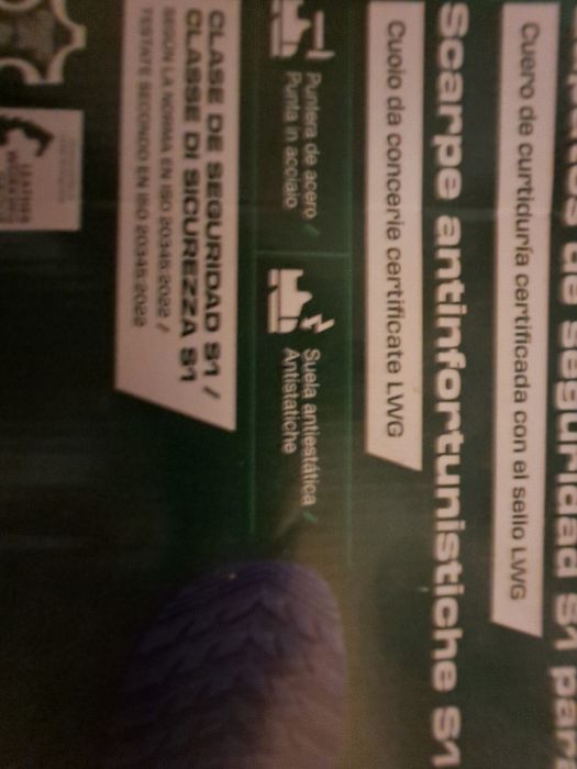 Botas de trabalho - Parkside (Novas) (N°45)