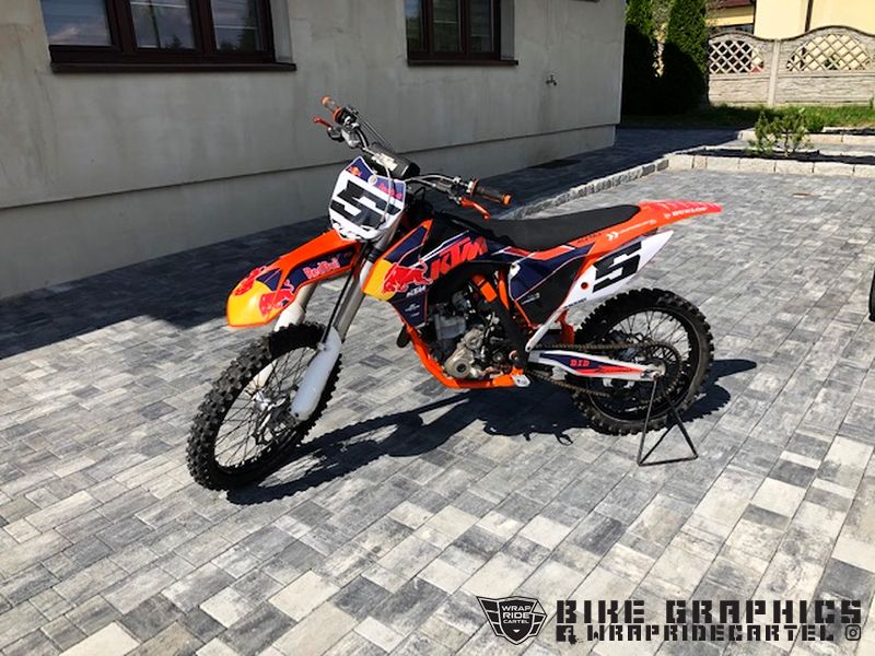 Profesjonalna Okleina PRO MX - KTM SX SXF EXC od 2013 do 2016