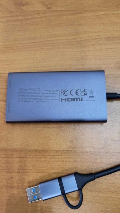 Ugreen Karta przechwytywania obrazu wideo hdmi na usb
