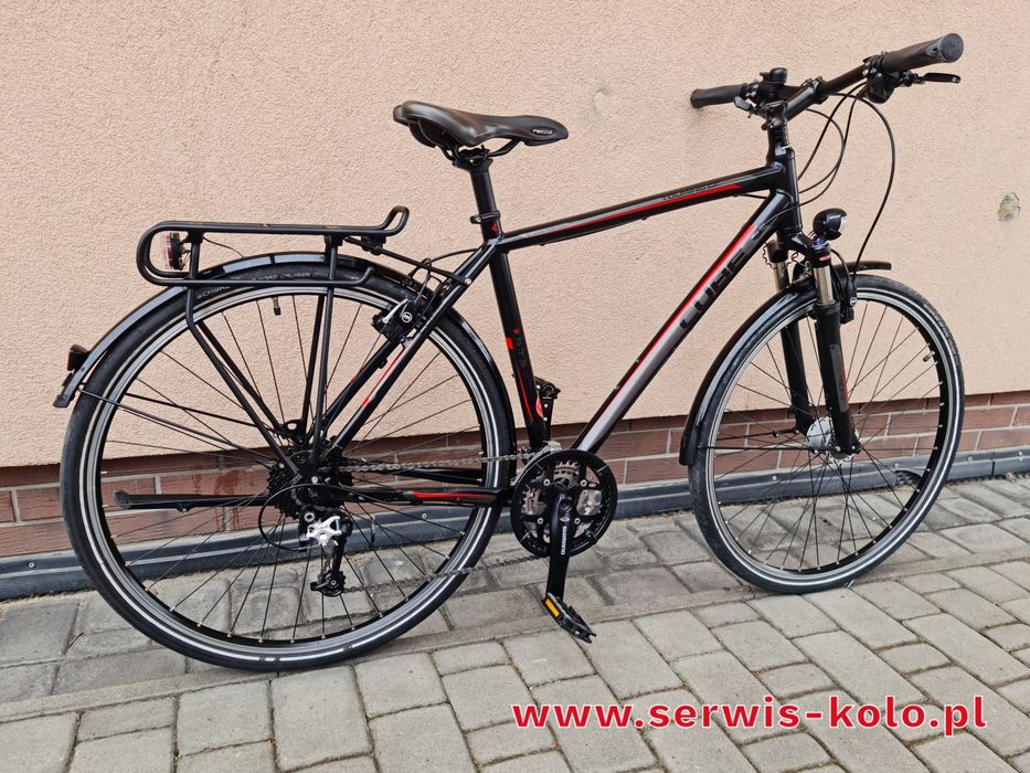 Rower męski trekkingowy CUBE koła 28 SHIMANO DEORE XT aluminium rabat polecam WYSYŁKA