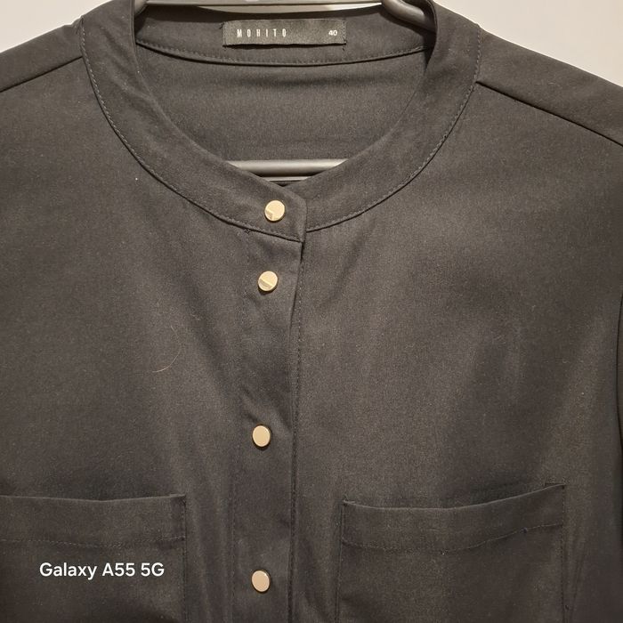 Piękna  koszula czarna MOHITO nowa M