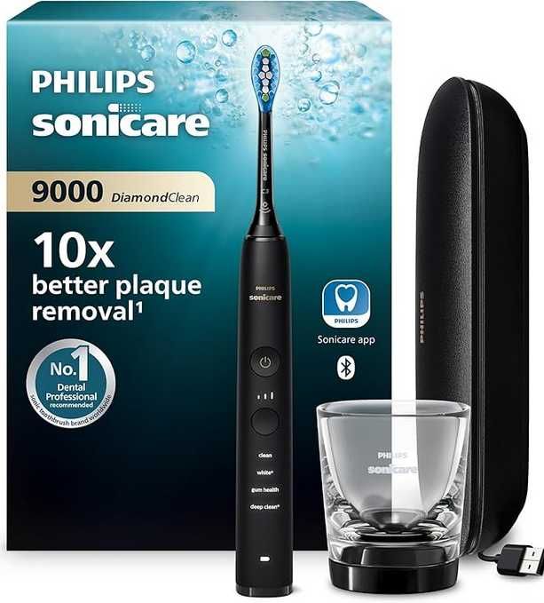 Szczoteczki Philips Sonicare hx9900 czarna biała najwyzszy model