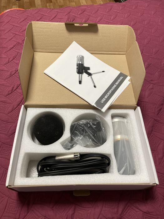 Микрофон конденсаторный студийный "STUDIO microphone series"