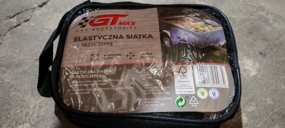 Siatka na przyczepkę, NOWA