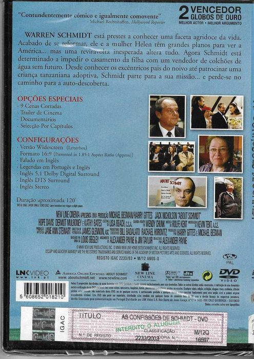 Schmidt's Confessions (New) (2002)64740056963201121