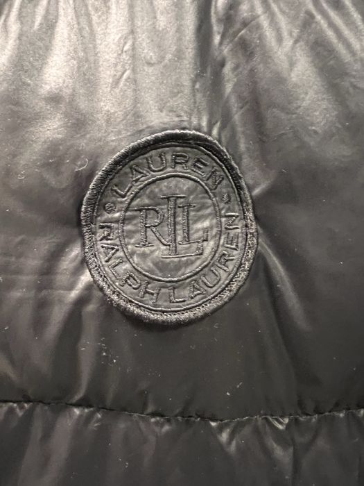 Ralph lauren  puchowa czarny płaszcz  damski M 38 wiosenny