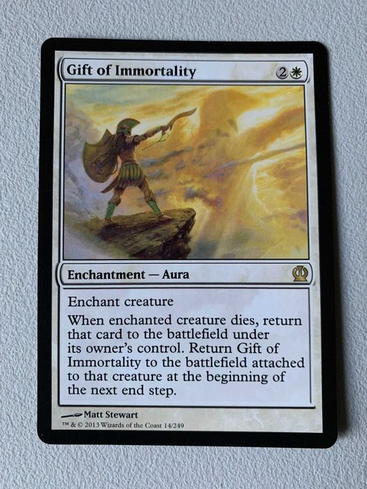 [MTG] Gift of Immortality