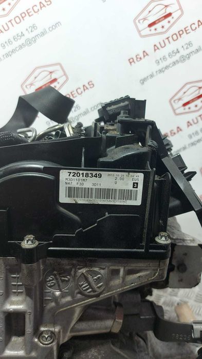 Motor completo BMW N47D20C 2.0D 16V 143cv SEGUNDA GERAÇÃO