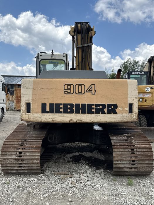 Екскаватор Liebherr 904 | Болотяні гусиниці | Стріль-12м |