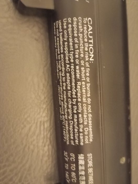 Bateria do laptopa HP Caution Hstnn FB22