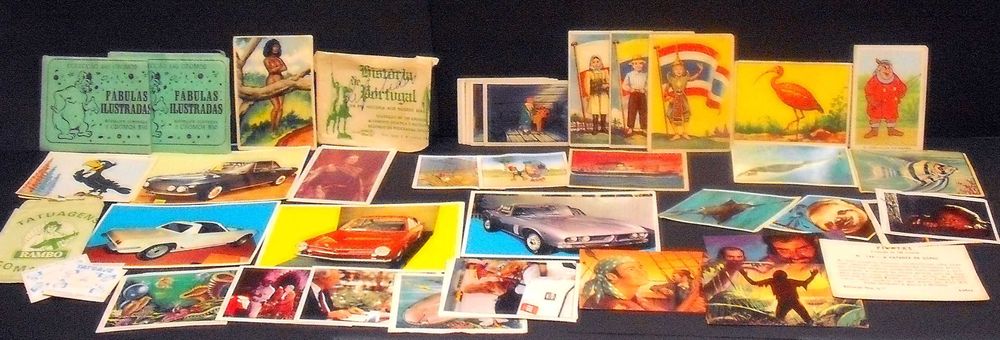 AUTO 1967 - 4 cromos da coleção de 225 Fotocromos - ORIGINAIS