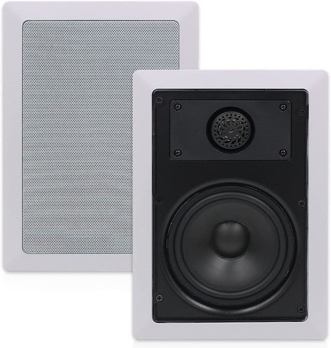 5,25-дюймовые 2-полосные настенные динамики Bluetooth Herdio