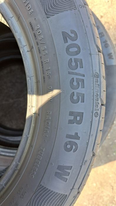 4 x continental 205/55 16" 6.5mm