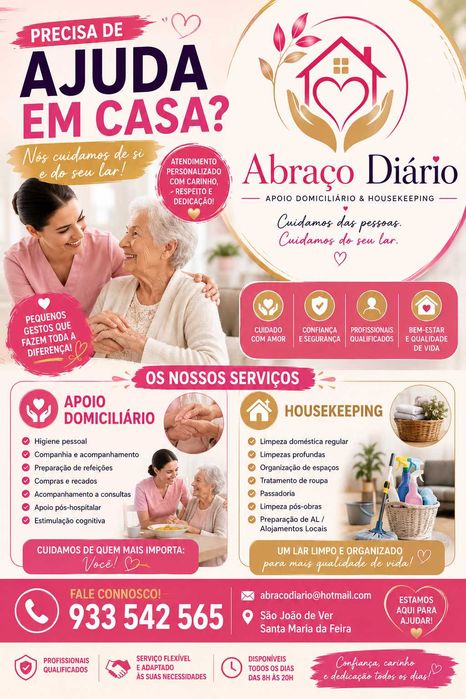Apoio domiciliário Housekeeping