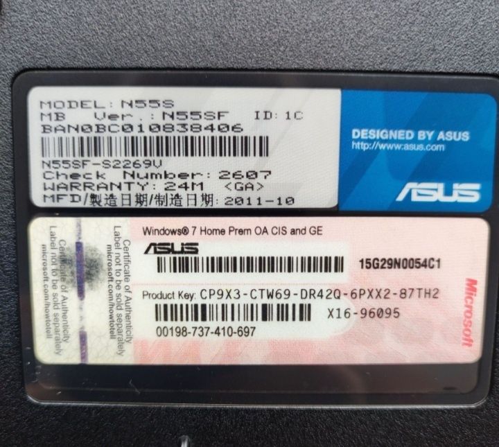 Ноутбук asus був в домашньому використані