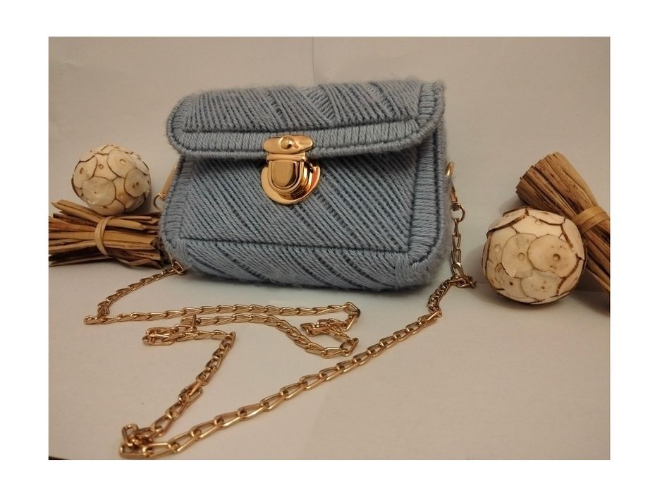 Mini Bag Azul nova