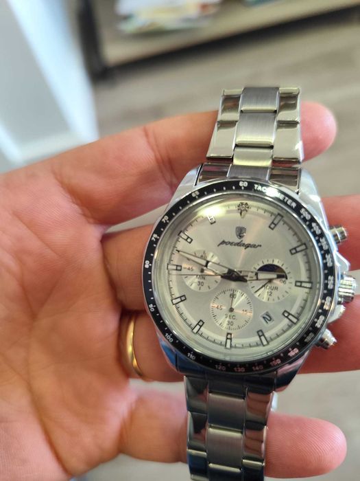 Relógio cronógrafo Poedagar NOVO