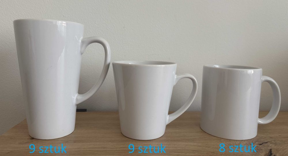 Zestaw 26 kubków do SUBLIMACJI