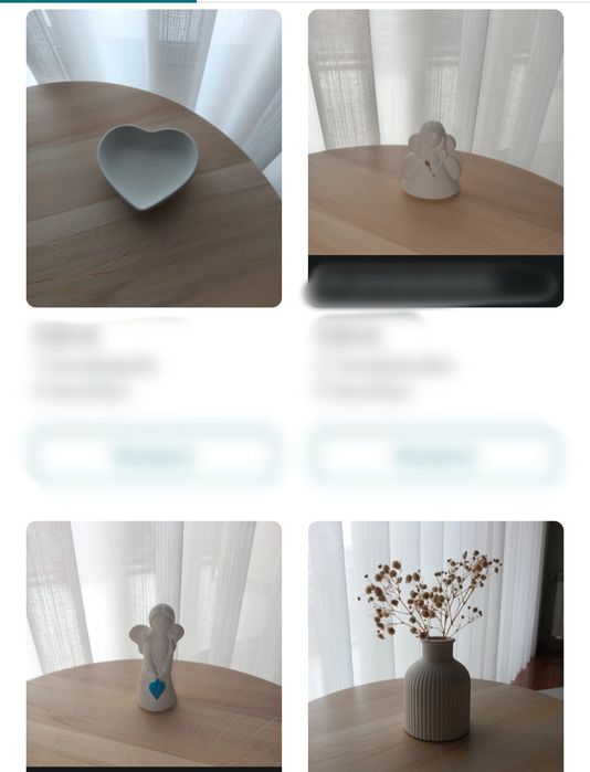 Peças em gesso vários modelos
