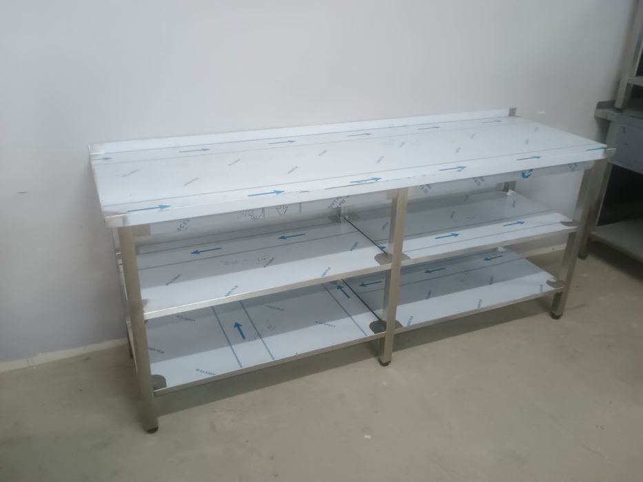 Stół Gastronomiczny 2 -Półki 200x60