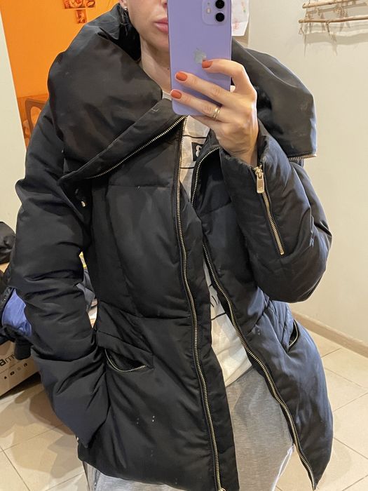 Куртка пухова, зимова куртка пух Zara
