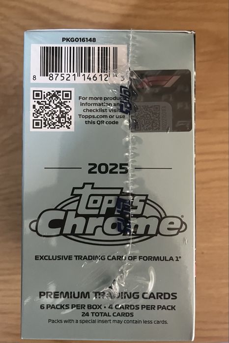 Topps Chrome Formula 1 Value Box 2025