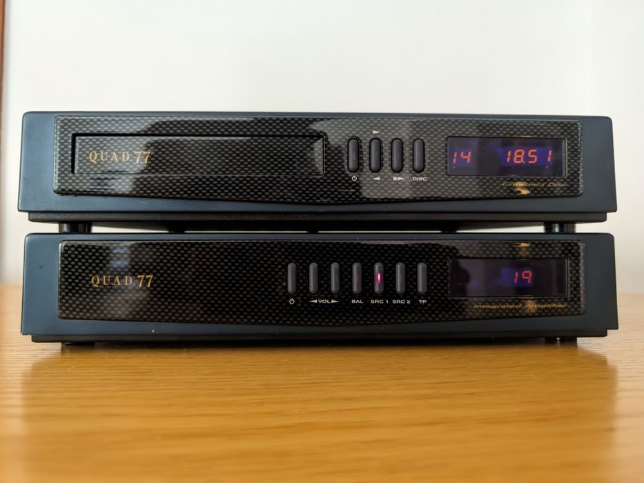 Amplificador Integrado + Leitor de CD Quad 77 

À venda dois c