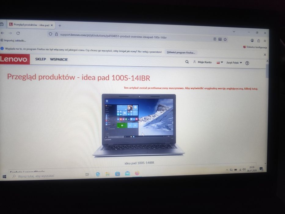 Lenovo Ideapad 100S