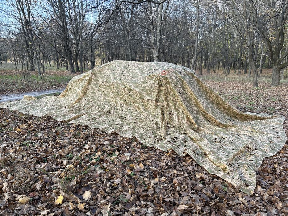 Маскувальна сітка мультикам 6х10