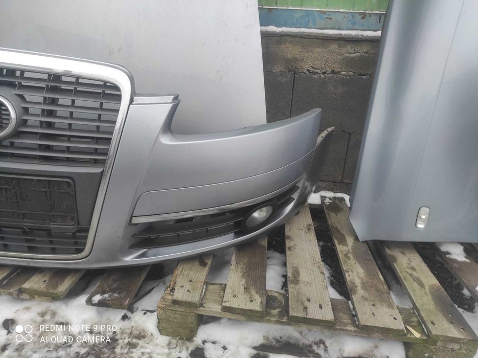 Audi A6 C6 LY7H maska zderzak błotnik lampa wzmocnienie pas