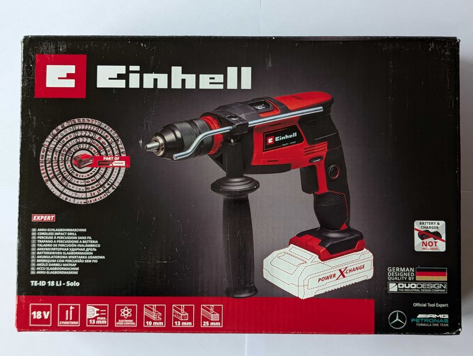 Einhell wiertarka udarowa na akumulator TC-ID 18 Li Solo 650W