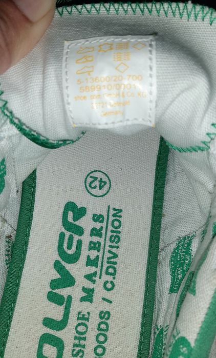 Кожаные кроссовки S'oliver