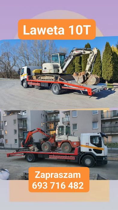 Laweta zabudowa panelowa super mocna DMC 16-18 TON wersja SOLID