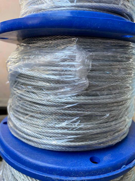 Трос сталевий оцинкований трос в пвх оболонці трос з нержавіючої сталі
