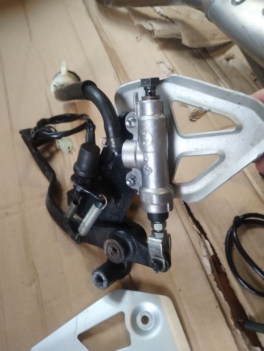 Wydech tłumiki set prawy części xt 660 X/R