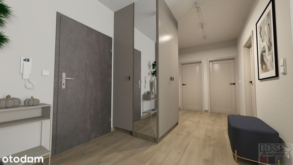 Apartament Jarocin OGRÓD -tuż przy lesie, 67 m2, Z PROJEKTEM ARANŻACJI