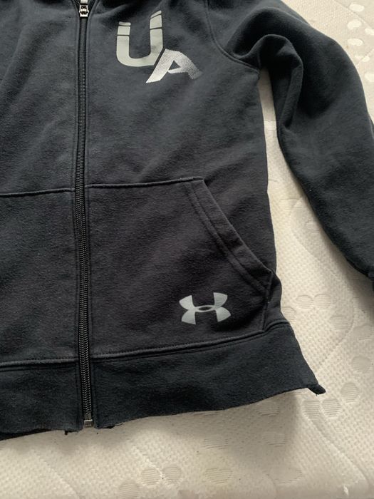Bluza rozpinana under armour - szerokosc pachy 36 cm