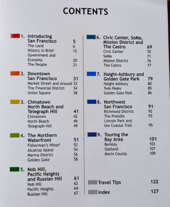 Guia viagem com mapa - San Francisco Travel Guide - Globetrotter