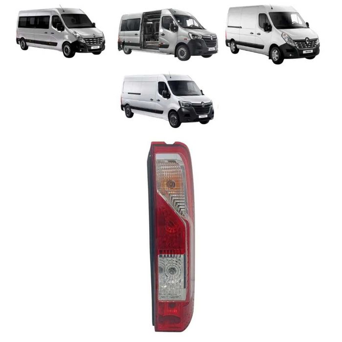 Farolim Farol Traseiro Renault Master III Opel Movano Novo
