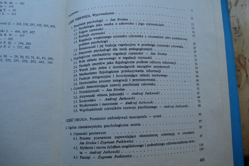 Książka Podstawy psychologii dla nauczycieli, PWN - sprzedam