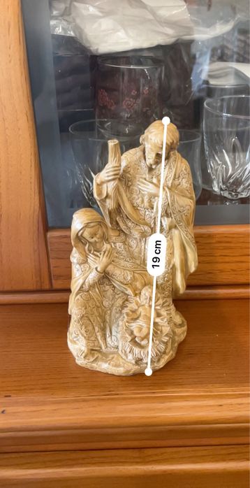 Sagrada familia em resina