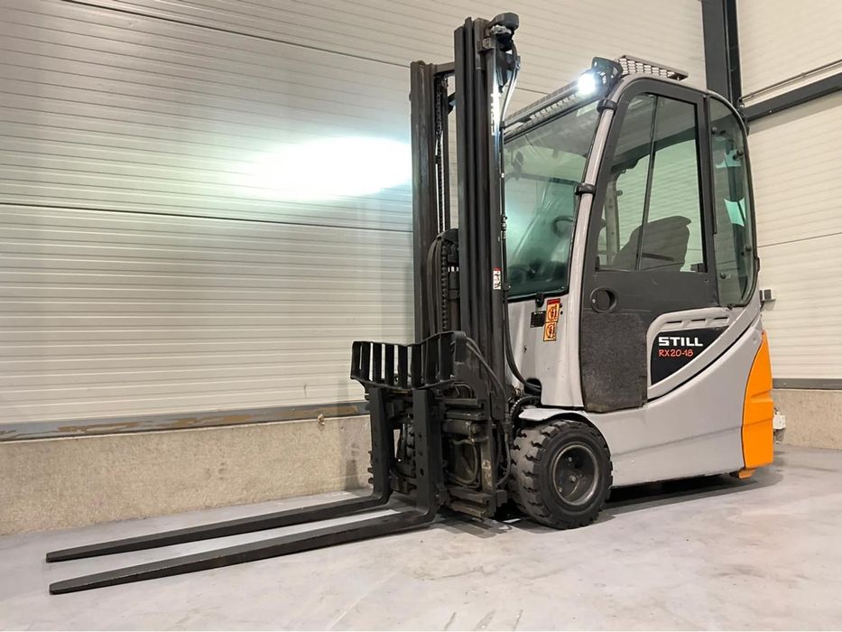 Empilhador eletrico still 18 cabinado