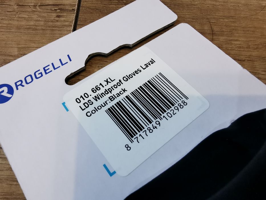 Rękawice rowerowe z membraną Rogelli Laval roz. XL damskie