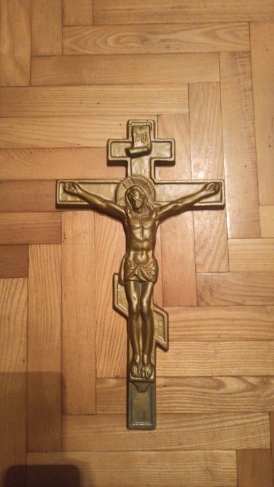 Бронзовый крест новый