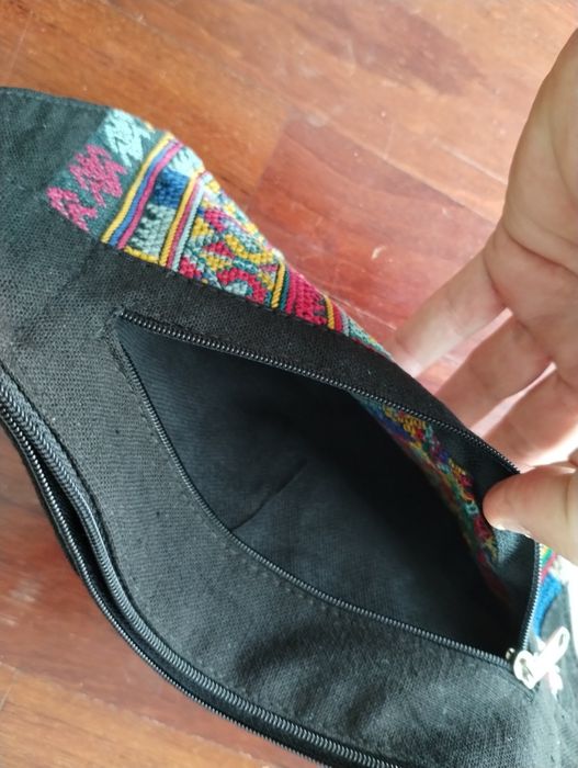 Bolso de cintura tecido étnico Tailândia