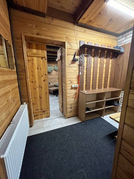 Баня семейная на дровах.