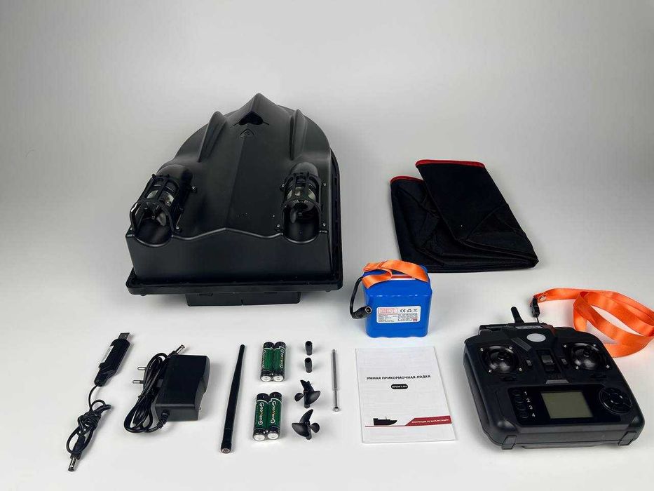 24000 mah Карповый кораблик  D16 GPS 16 точек  для рыбалки карповый риболовлі Прикормочный Кораблик для риболовлі Сумка