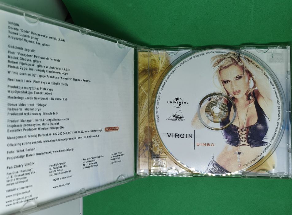 VIRGIN Bimbo 2004 Doda Rabczewska Dżaga